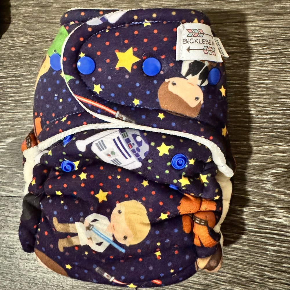 Bicklebear- Star Wars cloth diaper